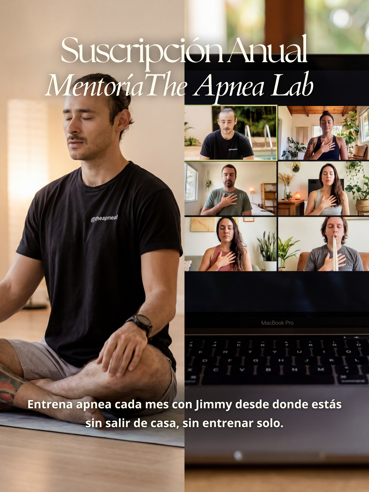Suscripción Anual Mentoría | The Apnea Lab - Jimmy Sandoval